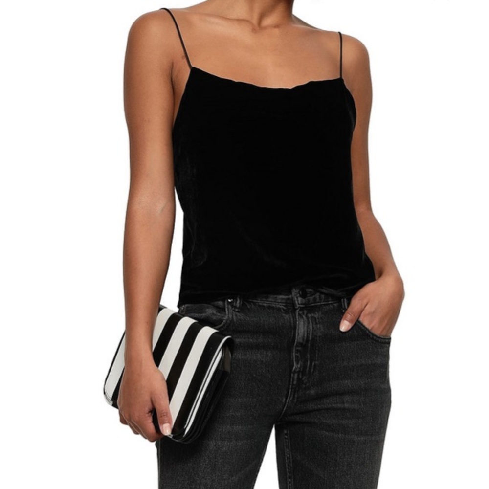 J. Crew silk velvet camisole